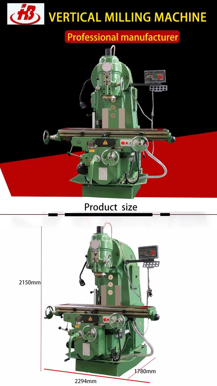 Xa5032 Vertical Lifting Table Milling Machine X52k Vertical Milling