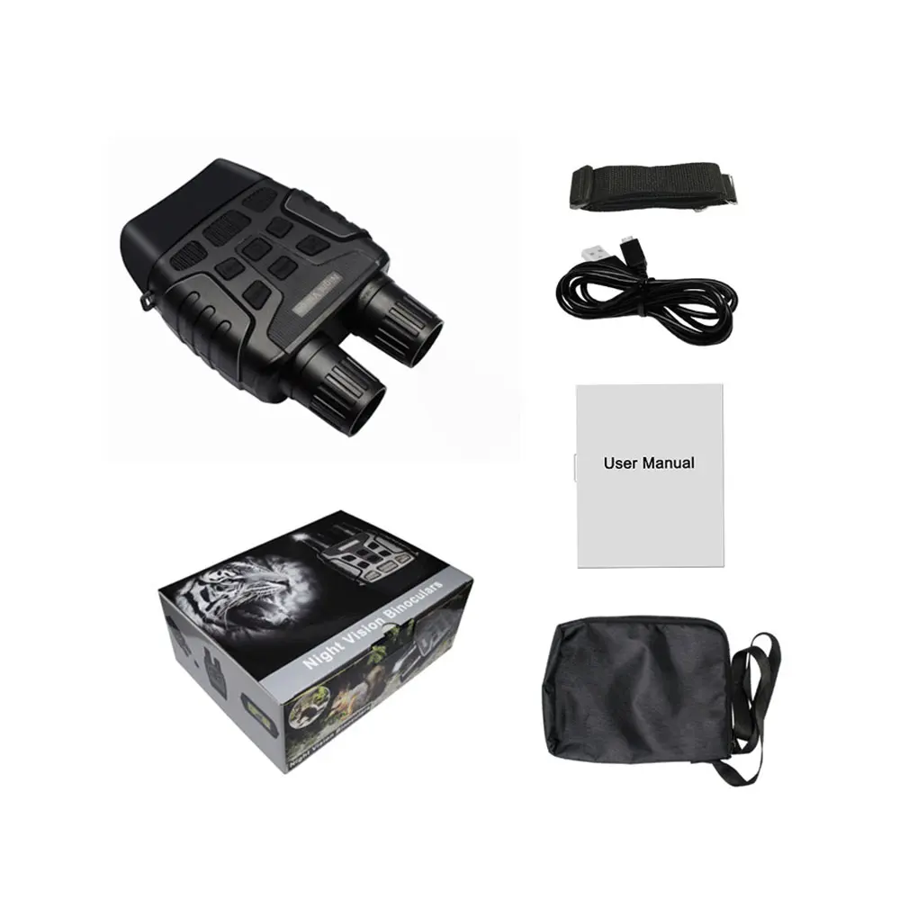 Цифровой инфракрасный бинокль ночного видения goldrice, прибор для записи 100% года в темноте, HD-изображение