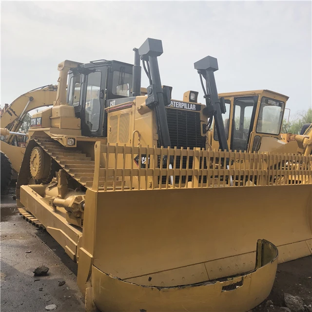 Used Caterpillar D7H D7G D8R D7R D9R D6H Bulldozer with Mitsubishi Engine Low Price Used Crawler Dozer for Sale