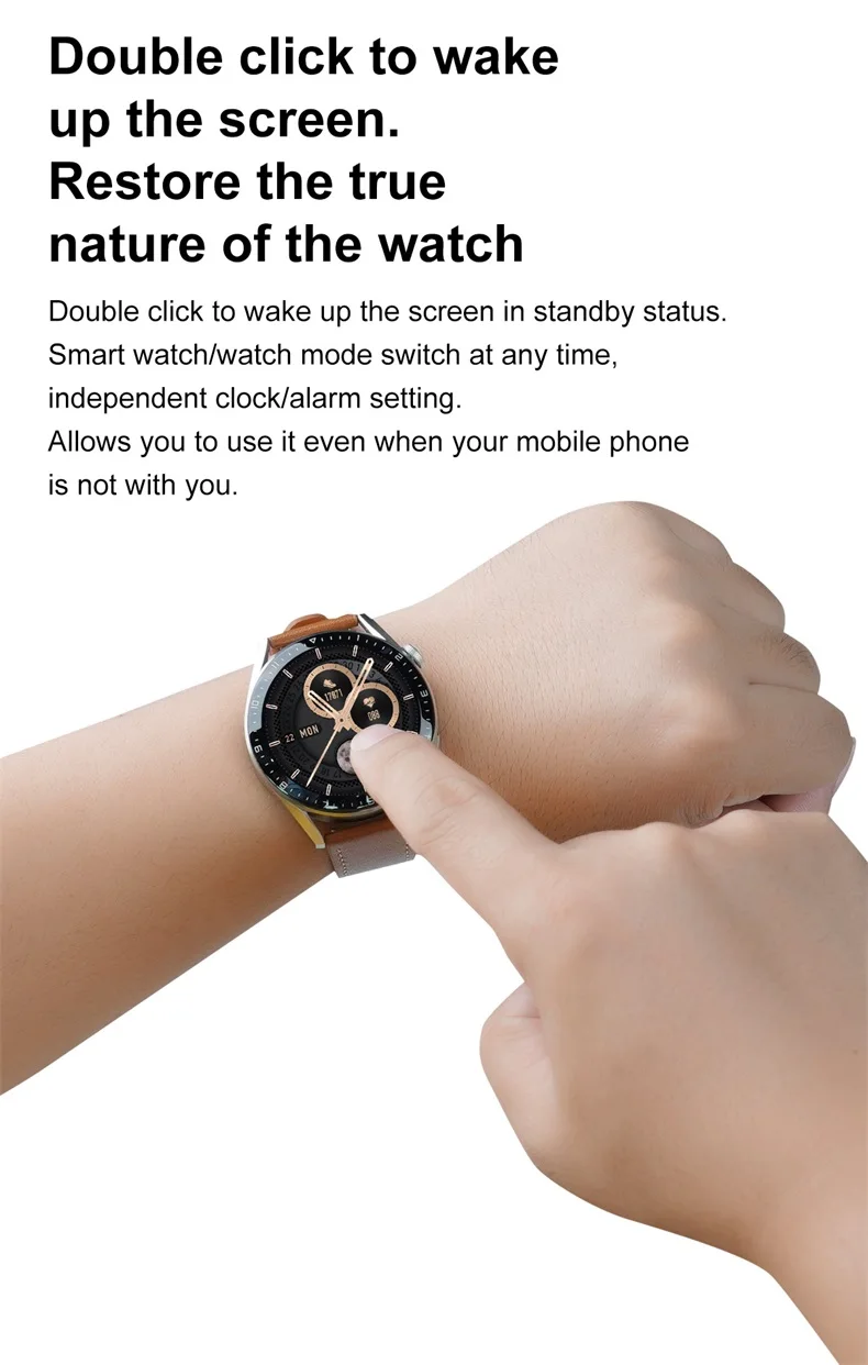 DTNO.1 DT3 Max 1.36 Inch IPS 390*390 Touch Screen Smartwatches NFC BT Call Heart Rate Blood Pressure Women Men Smart Watch (10).jpg