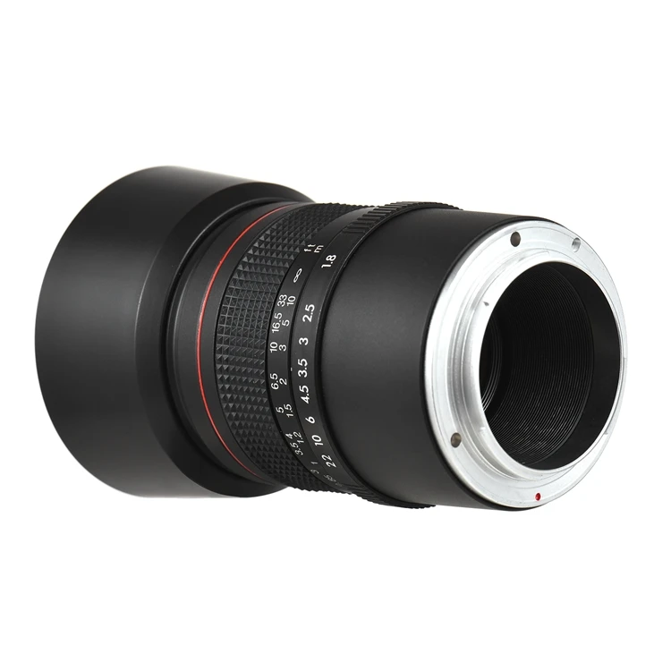 85mm F1.8 Telephoto Camera Lens Large Aperture Full Frame Portrait Cameras Lens Manual Focus For Sony E-Mount Cameras