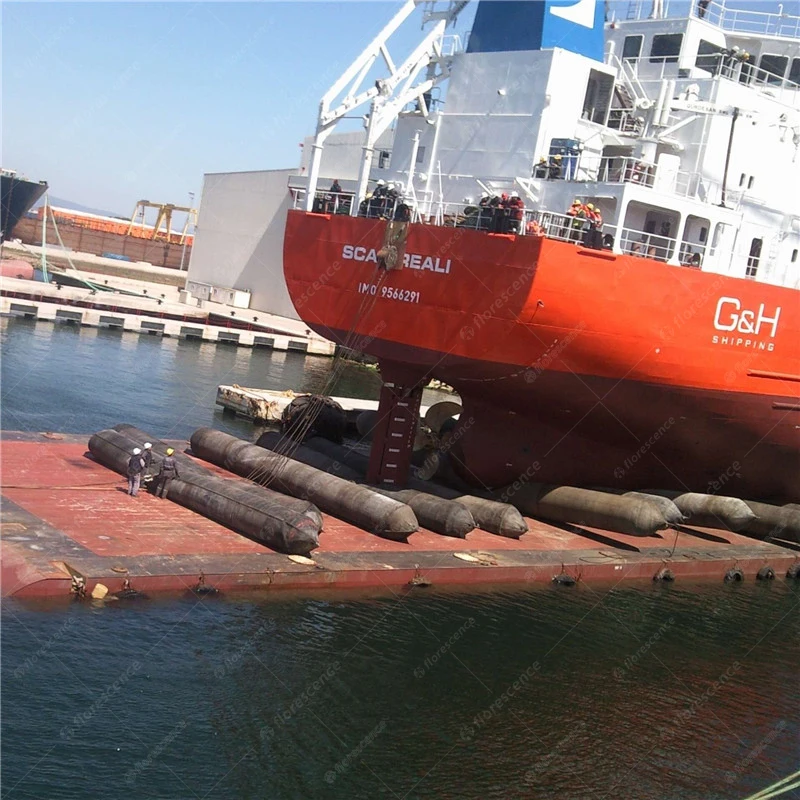 Durable Floating Rolling Inflatable Rubber Airbag Balloon for Marine Boat Yacht Ship Vessel Natural Rubber for Salvage Launching