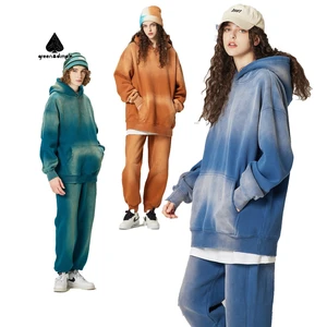 Women Hoodies Tracksuits Set Custom Logo Training & Jogging Wear Hooded Jogger 2 Piece Set Jogging Plain Track Set