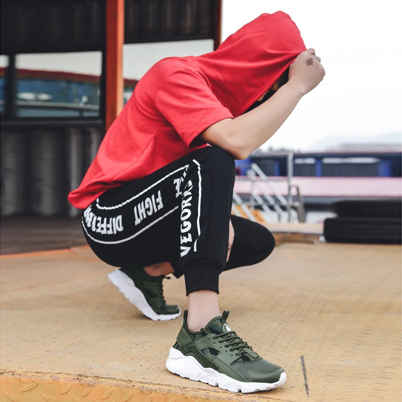 Китай хит продаж Chaussures Hommes женская черная зеленая Повседневная брендовая мужская спортивная обувь