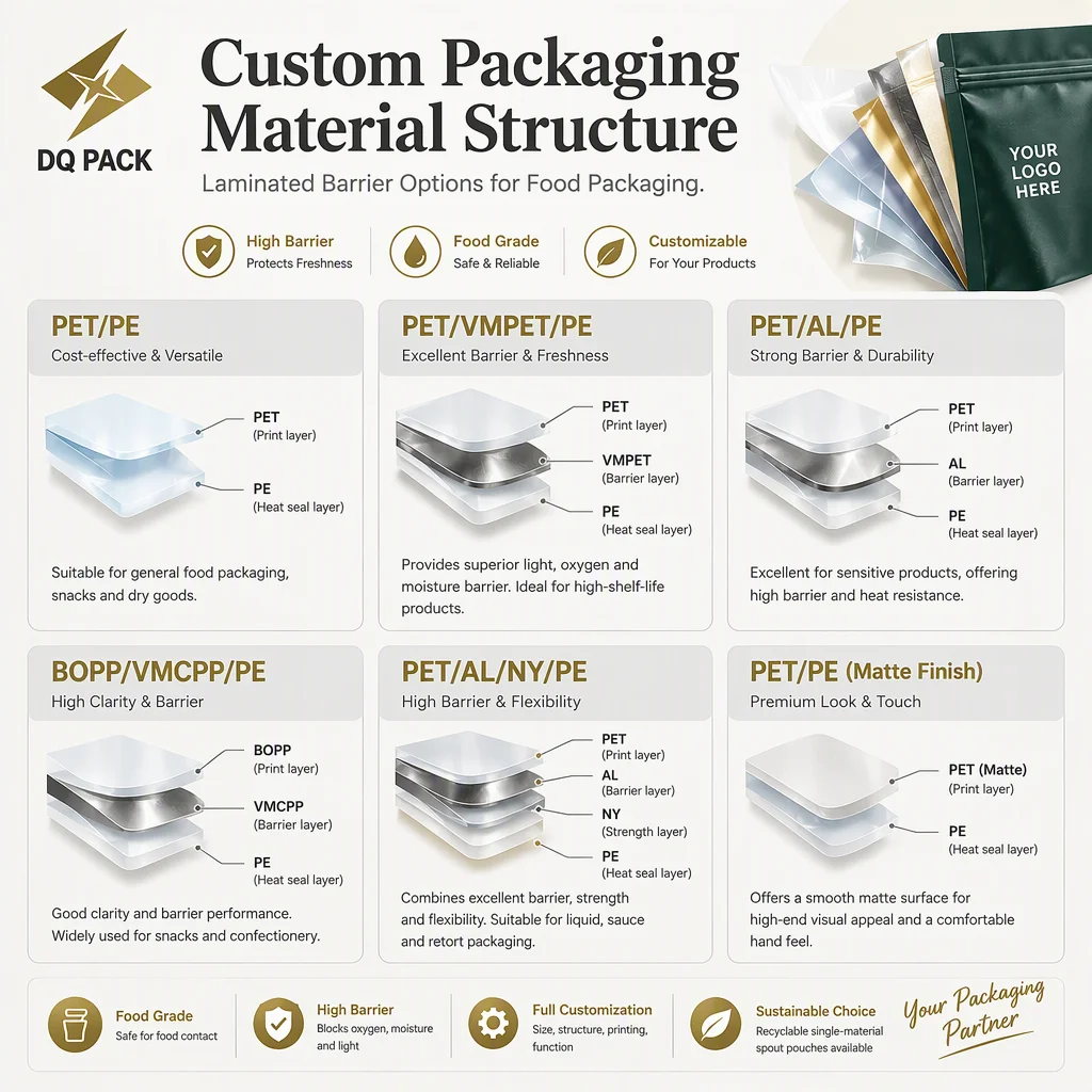 Aluminum Foil Stand up Pouch Smell Proof Zip Lock Bag for Cracker Snack Candy Custom Printed Leak Proof Wholesale