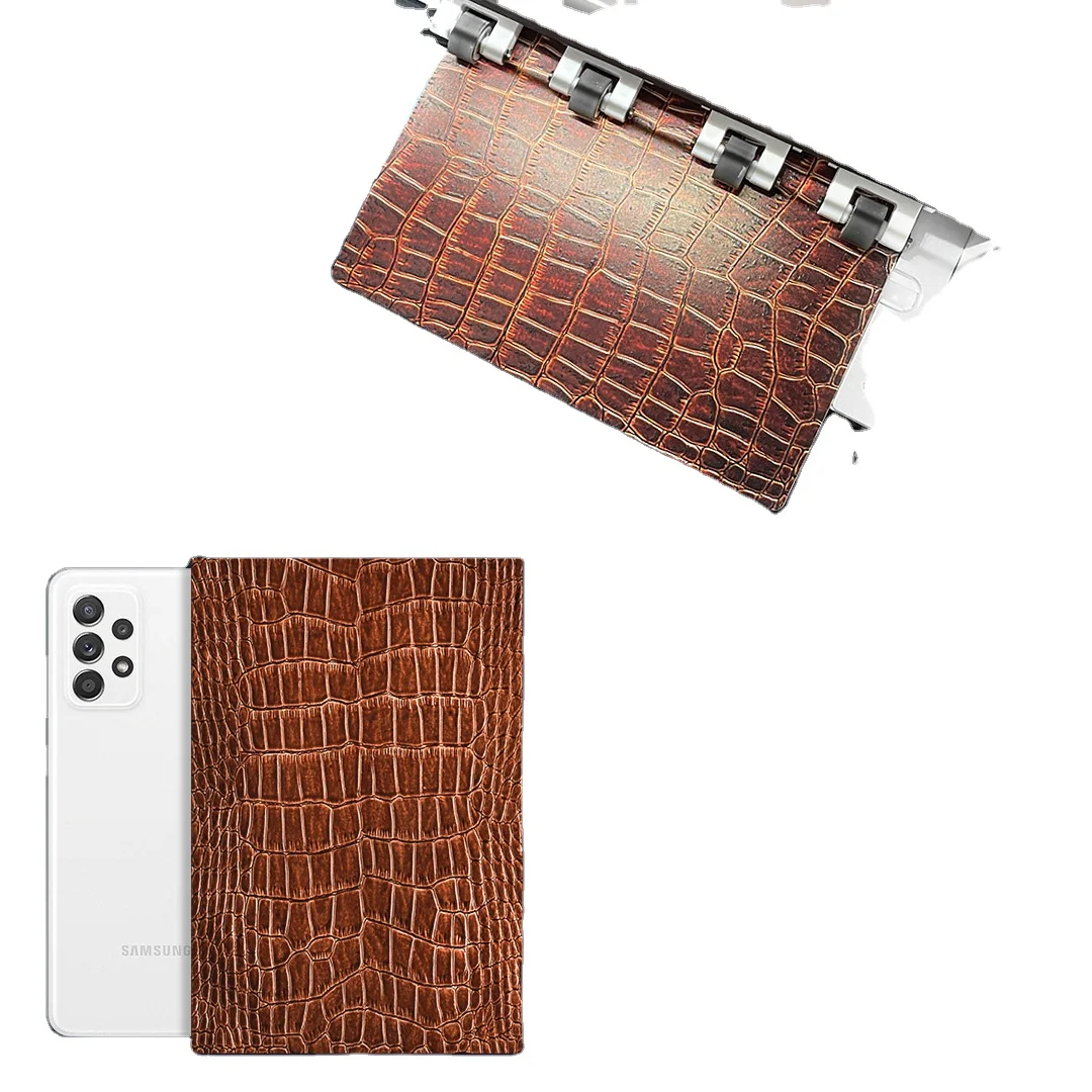 Mietubl Crocodile Texture  Raw Material Phone Back skin Film For Plotter Machine Fashion Trend Back Sticker For Cutting Machine