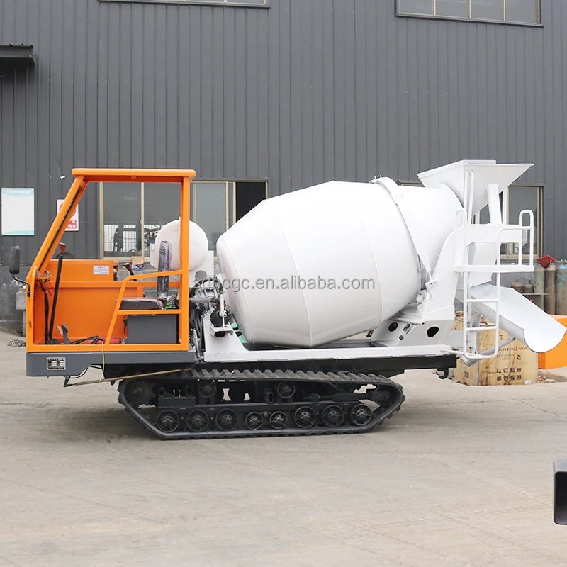 Track Tipper China Mini Track Dump Tipper - Efficient Concrete Mixer