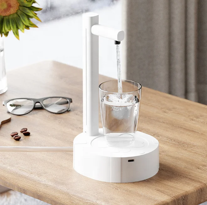Smart Portable Auto Universal USB Charging Water Pump Desk Table Water Dispenser