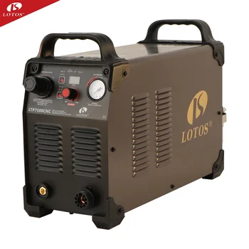 LOTOS ltp7500 cnc portable plasma cutter 28mm free cut 220V plasma cutting machine price with cutting torch and electrodes