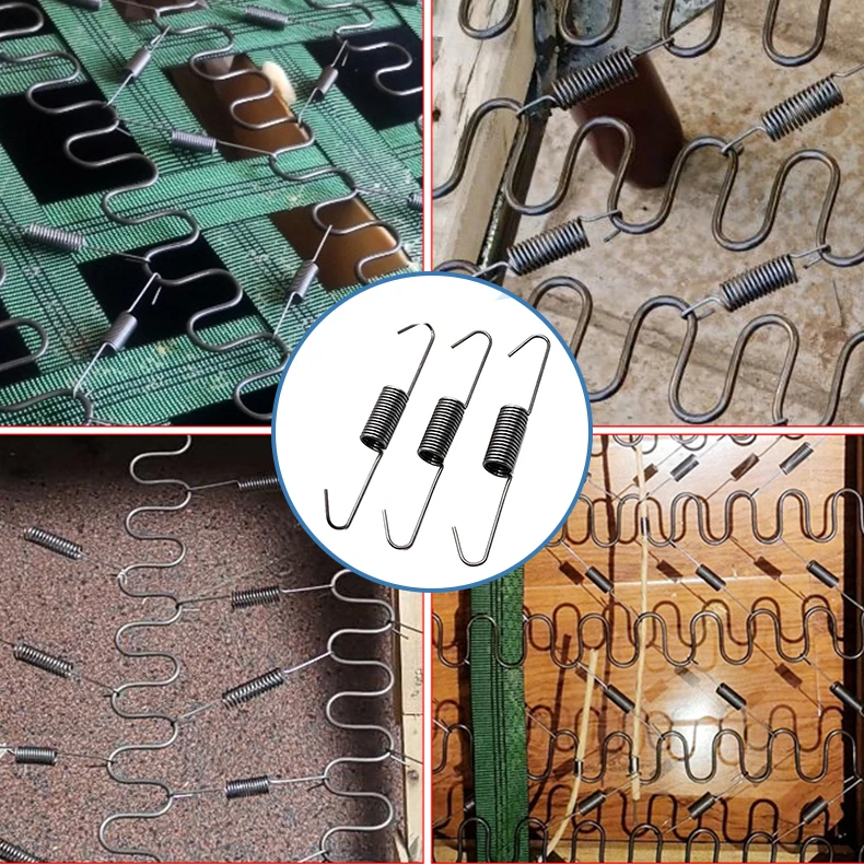 10cm Sofa Mechanisme Stretch Spring Vervanging Extension Balance Hooks Spanning Springs Voor Recliner Stoel 5