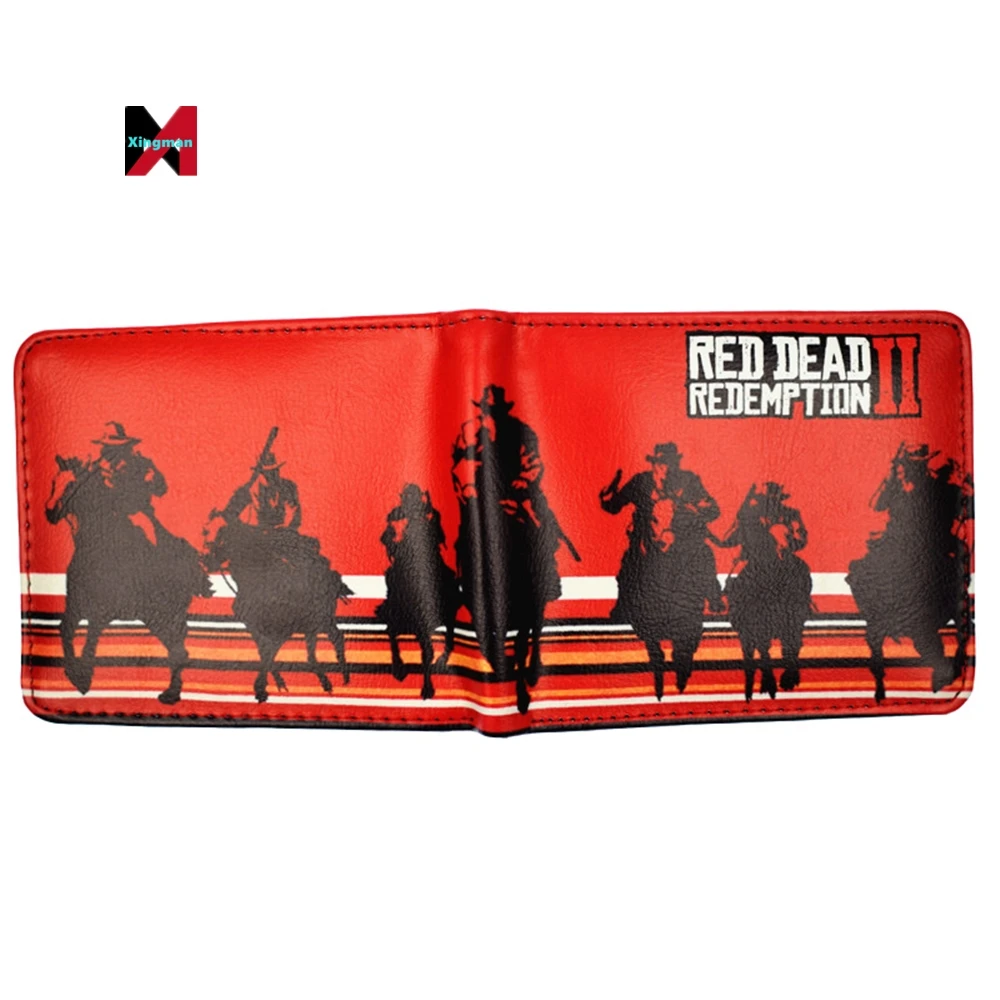 Hot Game Red Dead Redemption 2 Wallet Men And Student News Short Purse ...