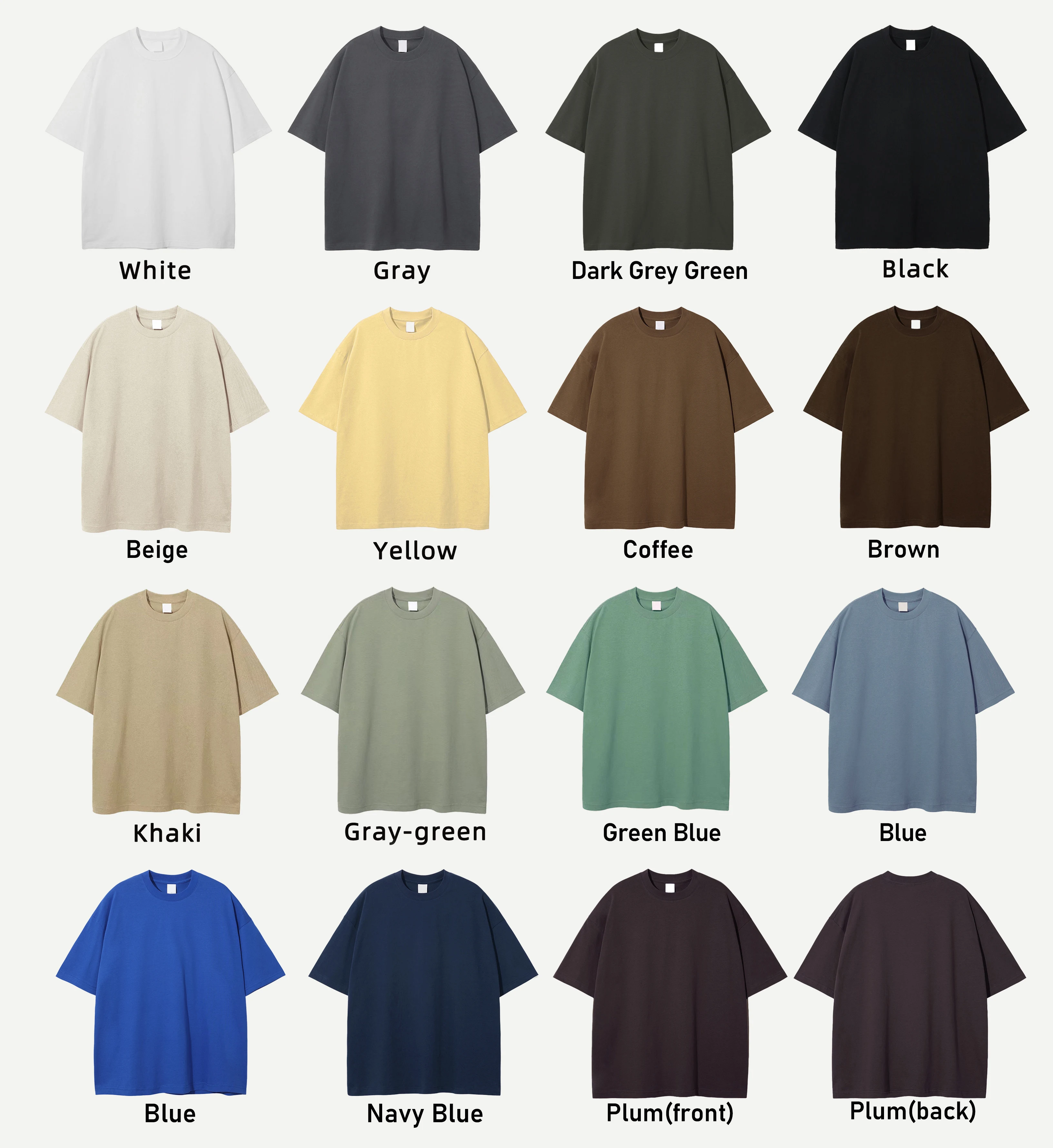 Shop Custom T Shirts - Loose Fit, Oversized, and Sustainable
