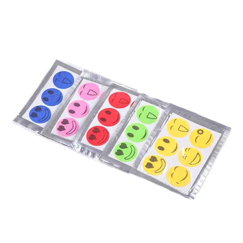 Натуральные ингредиенты безопасный милый дизайн для улицы и дома против комаров репелленты наклейки детей