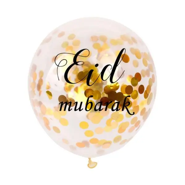 Festival Muslim Eid Mubarak Latex Balloons  Cake Balloon Ramadan Kareen 