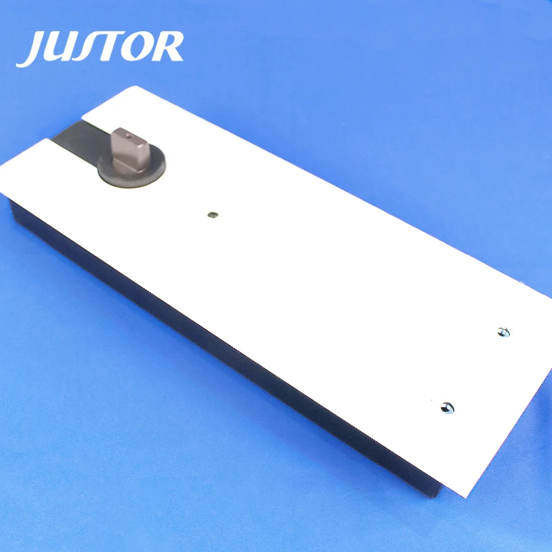Office Building Frameless Glass Door Two Speed Adjustment 90 Degree Hold Open Hydraulic 150KG Floor Spring