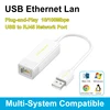 Adaptador Ethernet USB 2.0 blanco