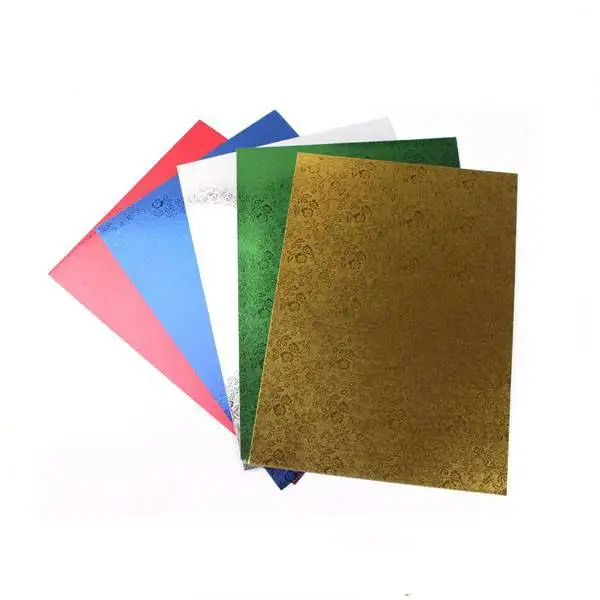 Colorful Embossed Paper Used in Folder File Envelope