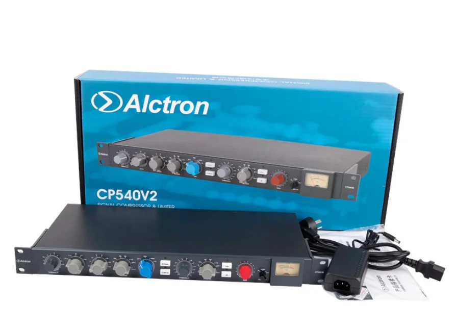 Alctron CP540V2 Sound Systems Equipment 266XL Speaker DJ Audio Precision Maximizer Dual Channel Compressor Speaker Limiter
