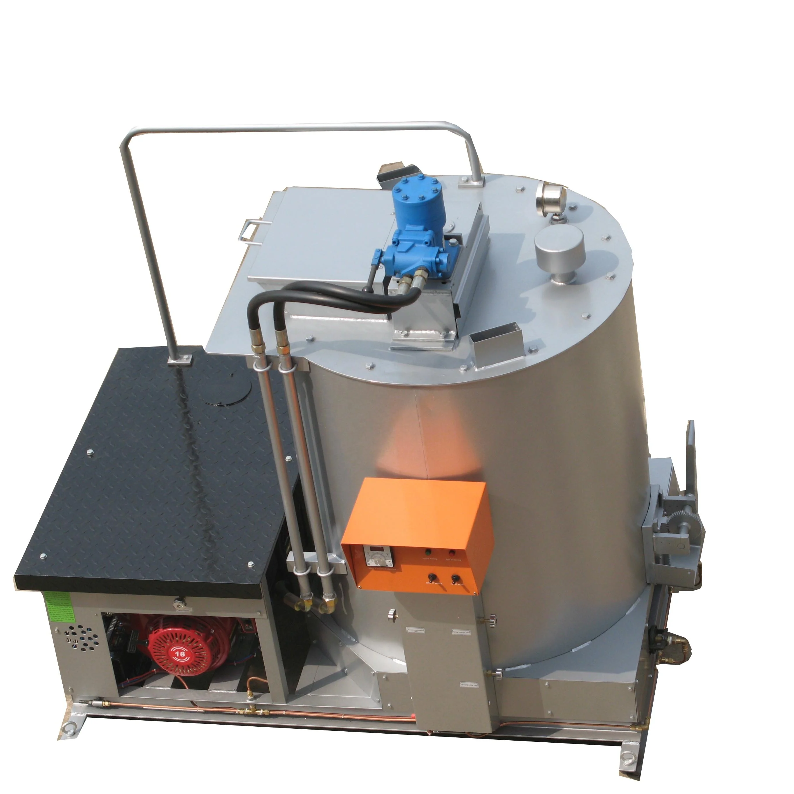 Гидравлические автоматический контроль температуры двойной цилиндр термопластичные подогреватель, термопластичный краски правильная машина