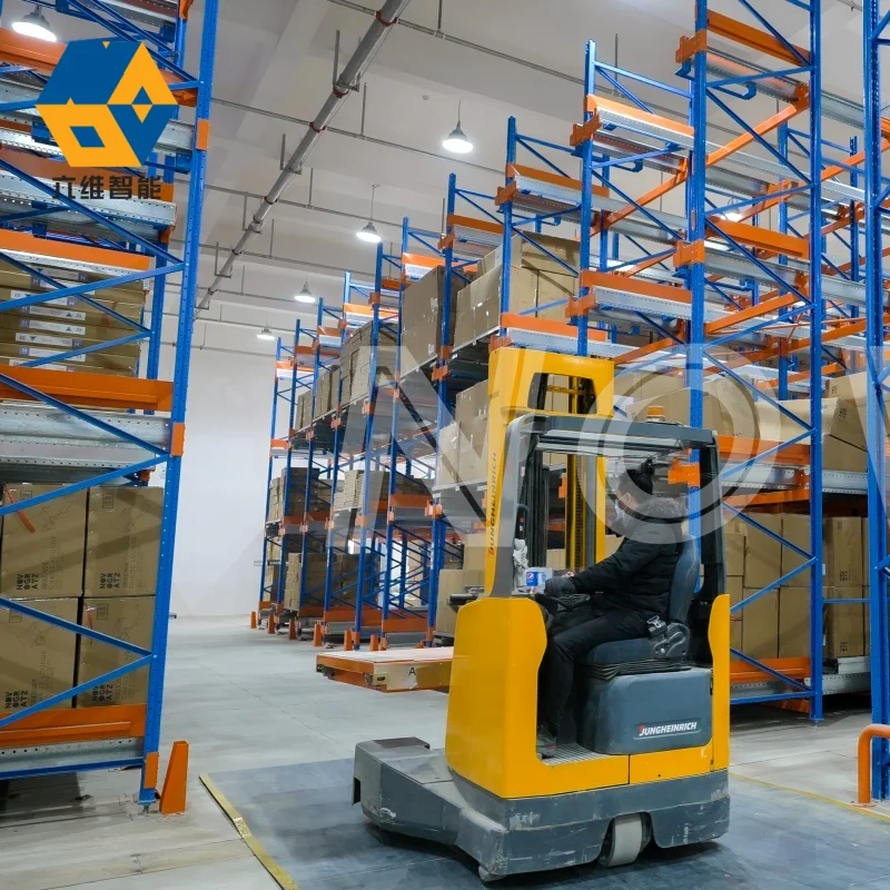 Yuqori sig'imga ega 2 yo'nalishli radio avtomatik platforma tizimi aqlli po'lat avtomatik platforma sovutish o'rindiqlari omborxona avtomatik sovutish tizimi