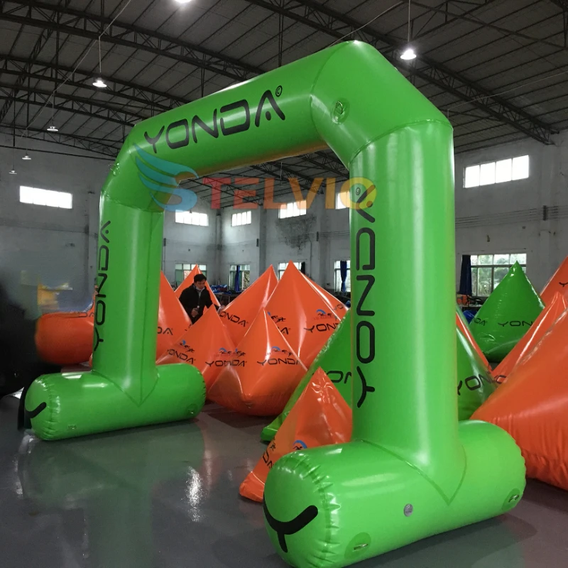 Custom Inflatable Circus Arch Carnival Entrance Events Blow up Archway ...