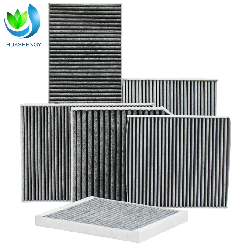 Factory Wholesale Car Cabin Air Filter Activated Carbon Air Conditioning Filter PM2.5 Filtration Logo for Multiple Car Models