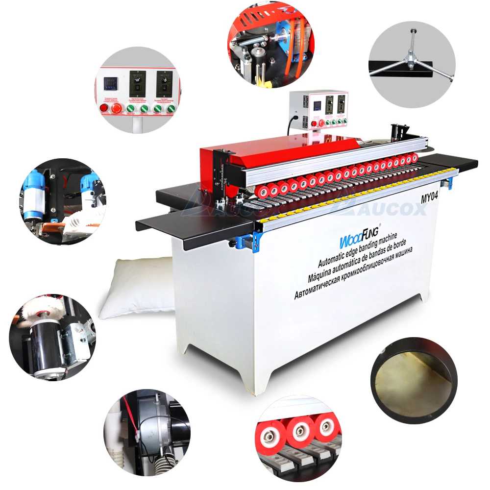 My04 Mini Mdf Double Pvc Edge Trimmer Automatic Edge Banding Machine