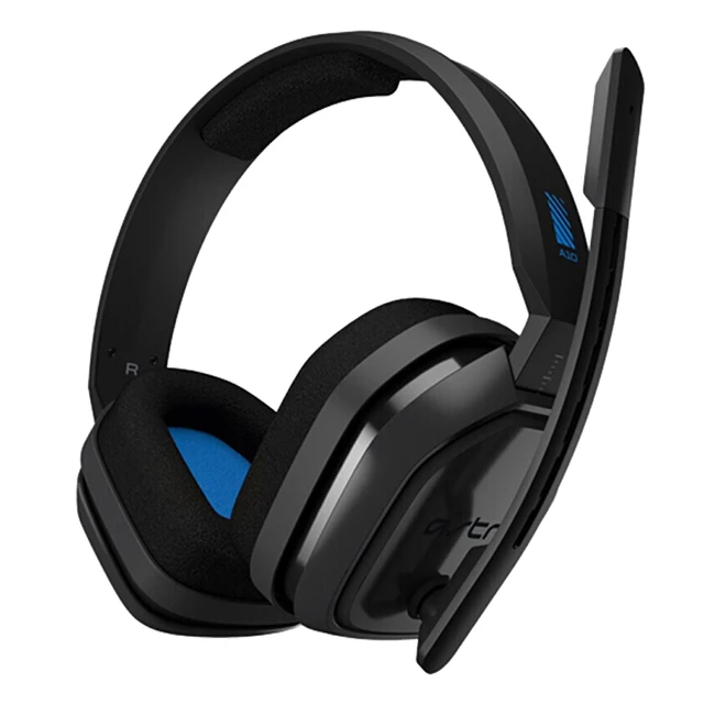 Logitech Astro A10 Esports Gaming Headset Over Ear Gaming Headphones for PS4 PS5 LED Headphones