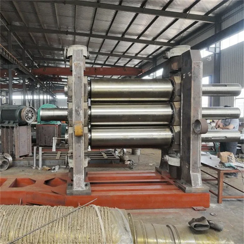 Three Roll Rubber Calender Cushion Gum Calendering Line