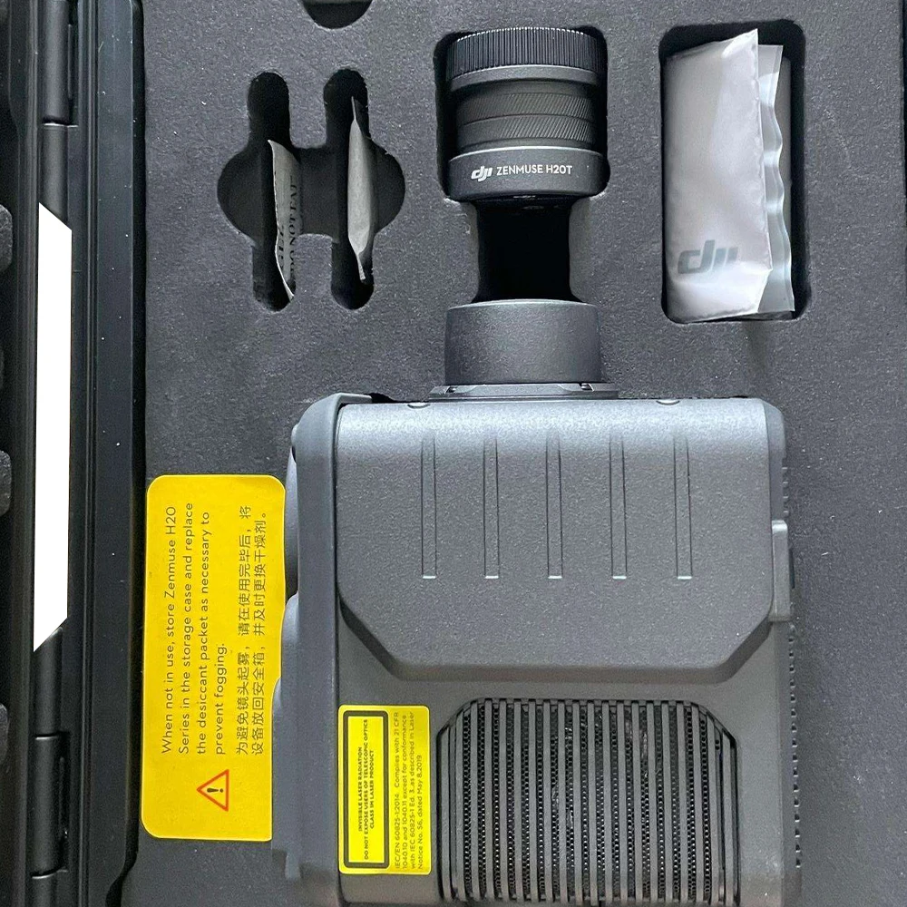 Câmera Cardan Zenmuse H20T H20 com Sensor de Distância a Laser de 1200m e  Sensores Multitipo para Máquinas Industriais DJI Matrix 300 RTK