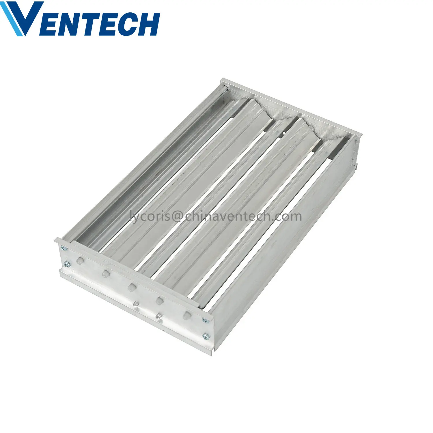4 Way Ceiling Air Diffuser Gear Type Oppose Blade Damper Square Diffuser Air Damper Manual Duct Supply Grille Aluminum Damper