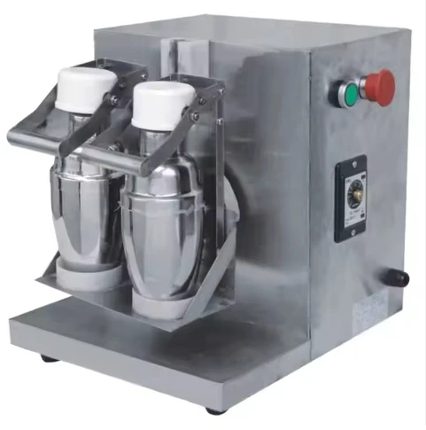 Milk tea shaking machine Commercial beverage equipment double cup tea shaking machine Milk tea restaurant equipment factory