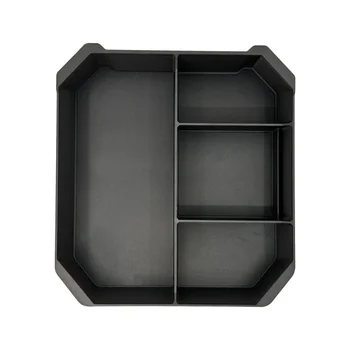 CNC Custom Machining ABS Construction Cyber Truck Center Console Organizer Tray for Additional Storage Space