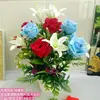 10-piece luxury set with pots [Red and Blue]