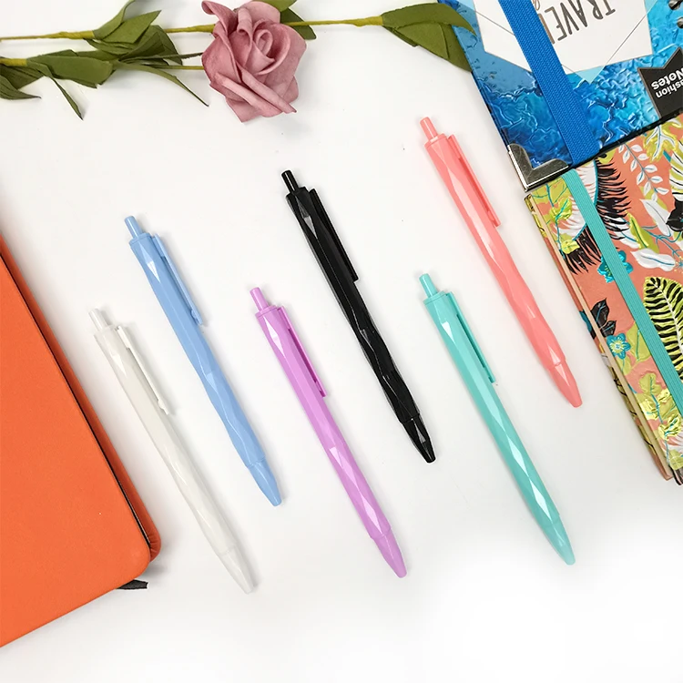 Promotional Custom Logo Plastic Multicolor Ballpoint Pen Refill Ink Machine Paper Machine Sample Collection Wholesale