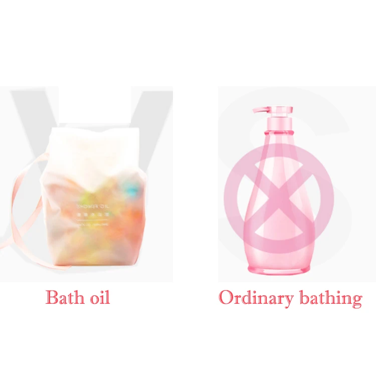 Bestseller Wholesale Bath Pearls Red Heart Shape Round Whitening Moisturizing Bath Beads Bath