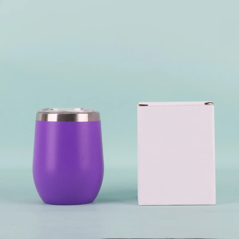 12oz Stainless Steel Vacuum Tumbler Double Wall Insulated Travel Coffee Mug Leak-proof for Road Trip Camping Office Bulk with Custom Logo