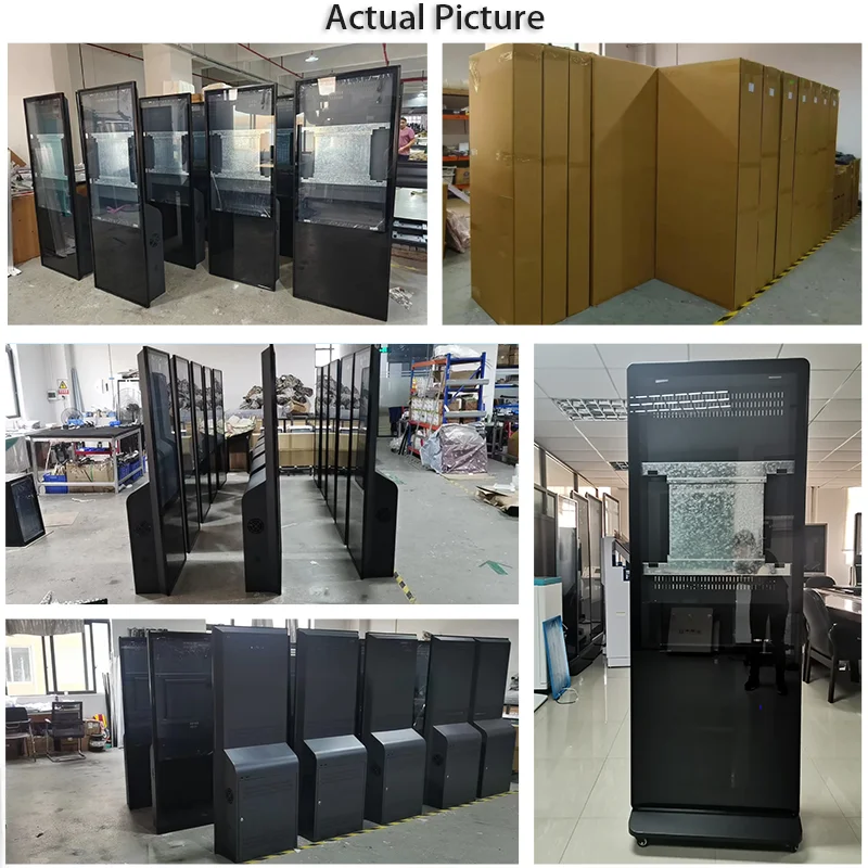 Floor Stand Signage Display Shield Touch Kiosk Digital Signage Shell Lcd Advertising Player Indoor Totem Pad Smart TV Enclosure
