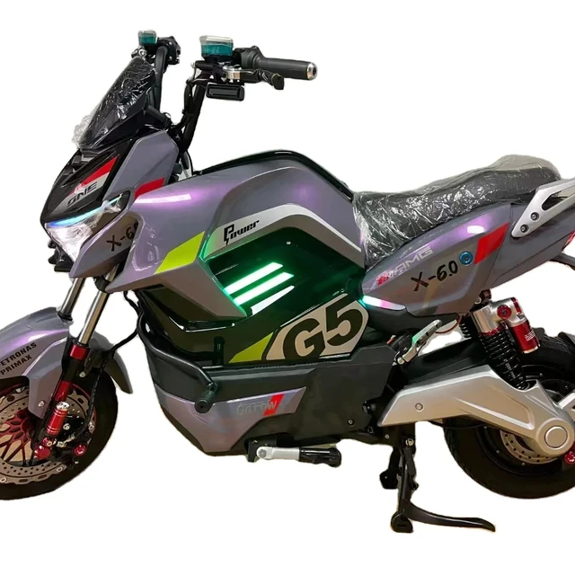 High Performance Adult 2 Wheel Scooter Fast Electr Motorbike 1000w Ckd Long Range Waterproof Moto Dual Motor Electric Motorcycle