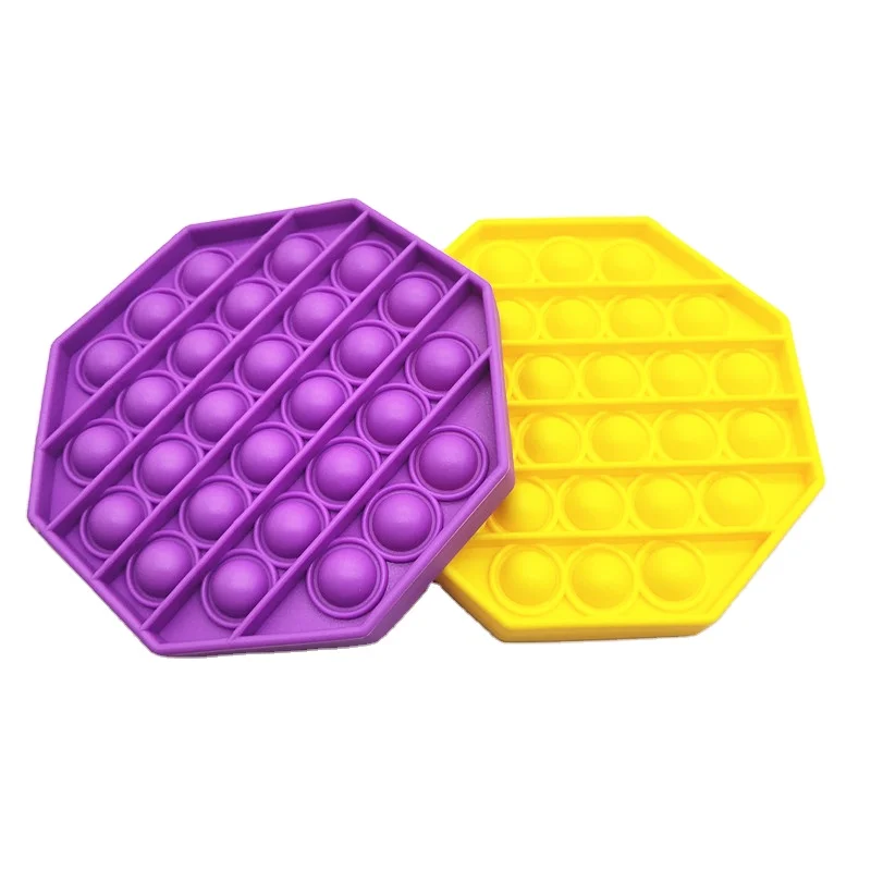 Silicone Soft  Baby Push Pop Bubble Dimple Sensory Fidget Toy