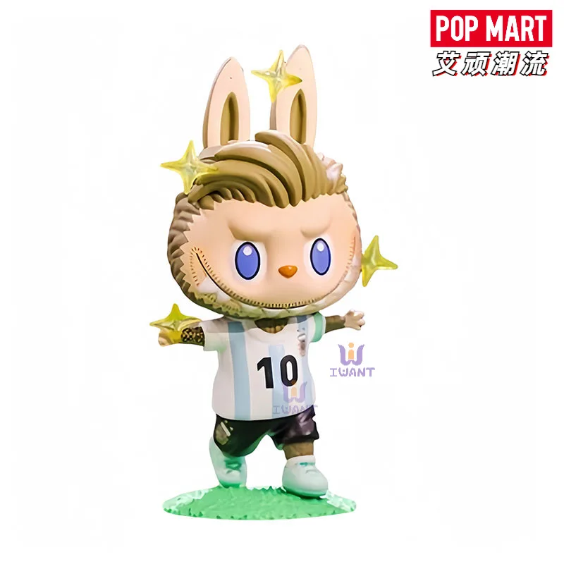 POP MART Labubu Argentine Football Team Toys - Cute