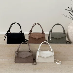 2026 Summer New Women's Simple Retro Trendy and Stylish Small Square Bag - Casual and Elegant for Shoulder Crossbody Carry