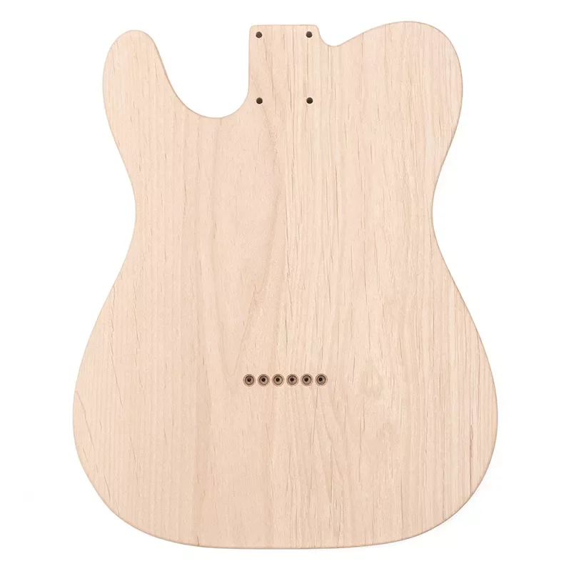 Unfinished Tl Electric Guitar Body For Wholesale With Conducting Painting Processed By Cnc