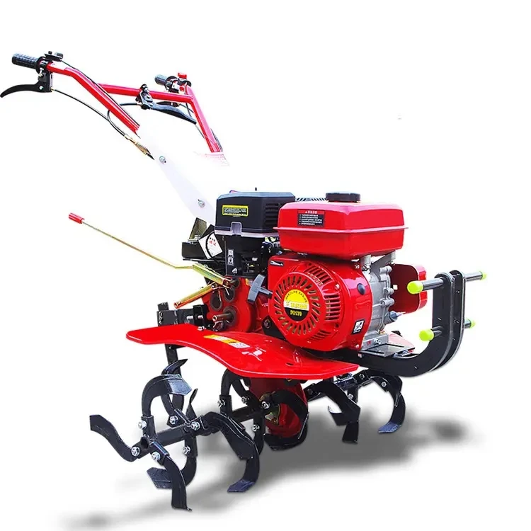 Hand 2WD Walking Tractor 15HP Cheap Price Small  Walking Tractor With Mower