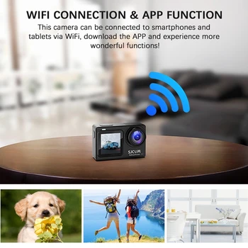 SJCAM SJ8 IPS Touchscreen 4K Cam Waterproof HD Dual Screen Wifi 30FPS Video Sport Action Sports Camera detail image