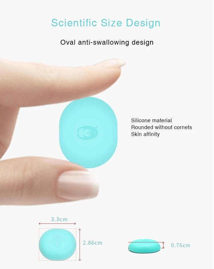 Wireless Baby's Temperature Remote Control Monitoring Wearable Smart Digital Thermometer for Baby