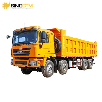 Shacman 371hp 8x4 Hydraulic Dumper Truck 25CBM Cargo Container RHD