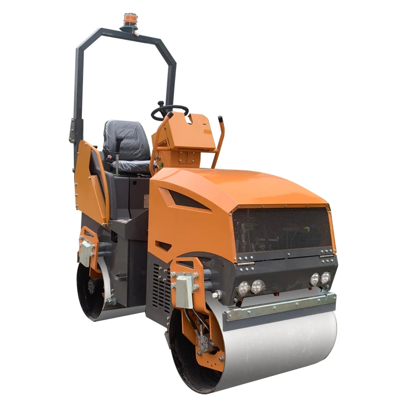 3 Ton Vibratory Roller Compactor - 3000kg Road Construction Machinery ...