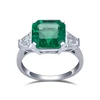 Anillo de Esmeralda Creada en Oro de 18K