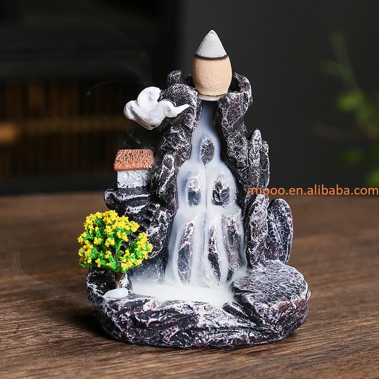 Innovative Waterfall Incense Burner - Aromatic Resin Tower